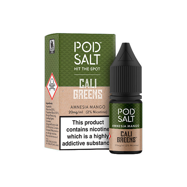 11mg Pod Salt Fusions 10ml Nic Salt (50VG/50PG) - Lazy Frog Shop