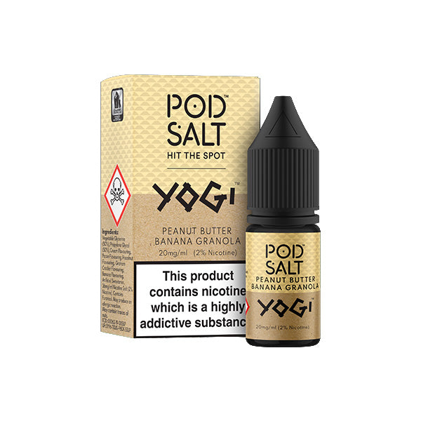 11mg Pod Salt Fusions 10ml Nic Salt (50VG/50PG) - Lazy Frog Shop