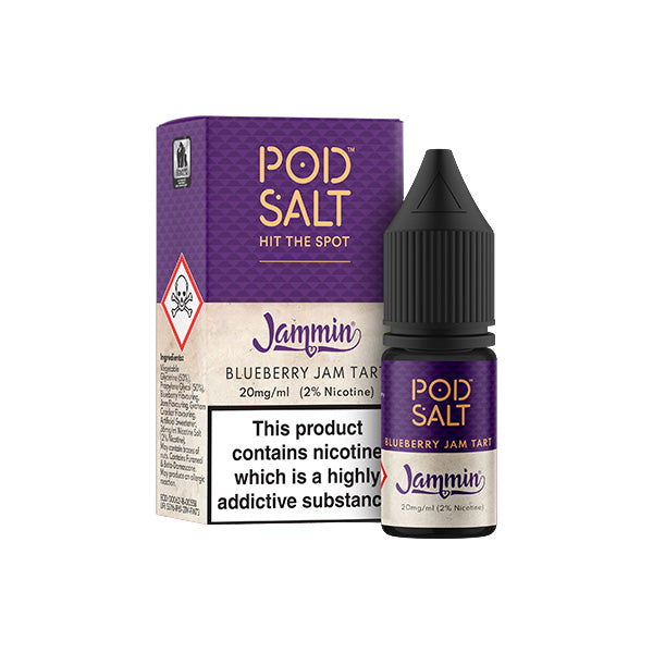 11mg Pod Salt Fusions 10ml Nic Salt (50VG/50PG) - Lazy Frog Shop