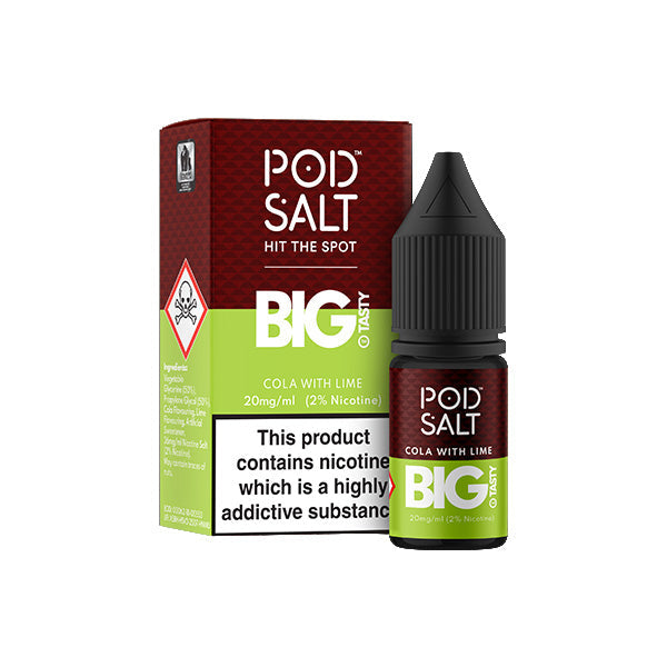 11mg Pod Salt Fusions 10ml Nic Salt (50VG/50PG) - Lazy Frog Shop