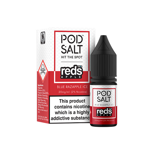 11mg Pod Salt Fusions 10ml Nic Salt (50VG/50PG) - Lazy Frog Shop