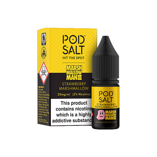 11mg Pod Salt Fusions 10ml Nic Salt (50VG/50PG) - Lazy Frog Shop