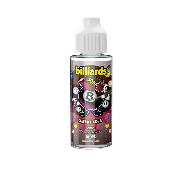 Billiards Soda Range 0mg 100ml Shortfill (70VG/30PG) - Lazy Frog Shop