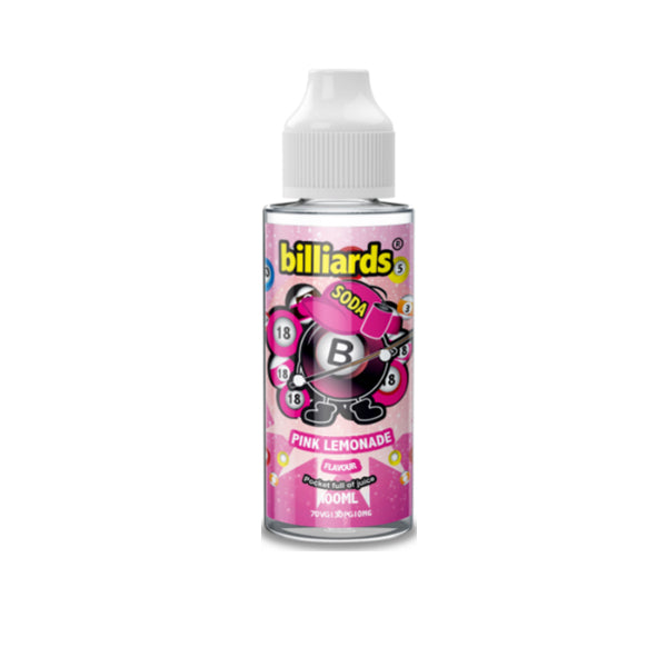 Billiards Soda Range 0mg 100ml Shortfill (70VG/30PG) - Lazy Frog Shop