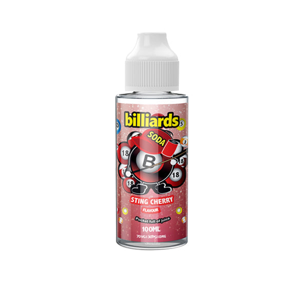 Billiards Soda Range 0mg 100ml Shortfill (70VG/30PG) - Lazy Frog Shop