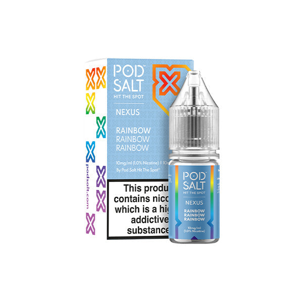 10mg Pod Salt Nexus 10ml Nic Salt (50VG/50PG) - Lazy Frog Shop