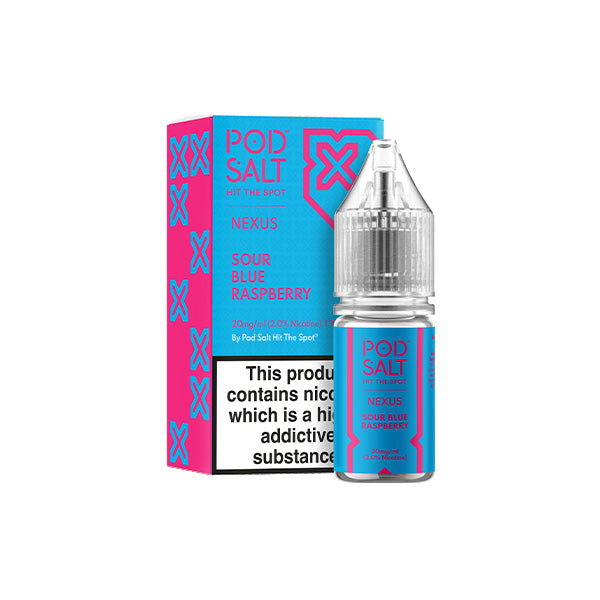 20mg Pod Salt Nexus 10ml Nic Salt (50VG/50PG) - Lazy Frog Shop