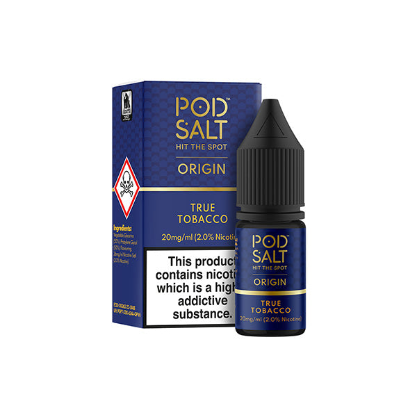 11mg Pod Salt Origins 10ml Nic Salt (50VG/50PG) - Lazy Frog Shop