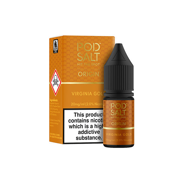 11mg Pod Salt Origins 10ml Nic Salt (50VG/50PG) - Lazy Frog Shop