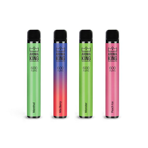 0mg Aroma King Bar 600 Disposable Vape Device 600 Puffs - Lazy Frog Shop