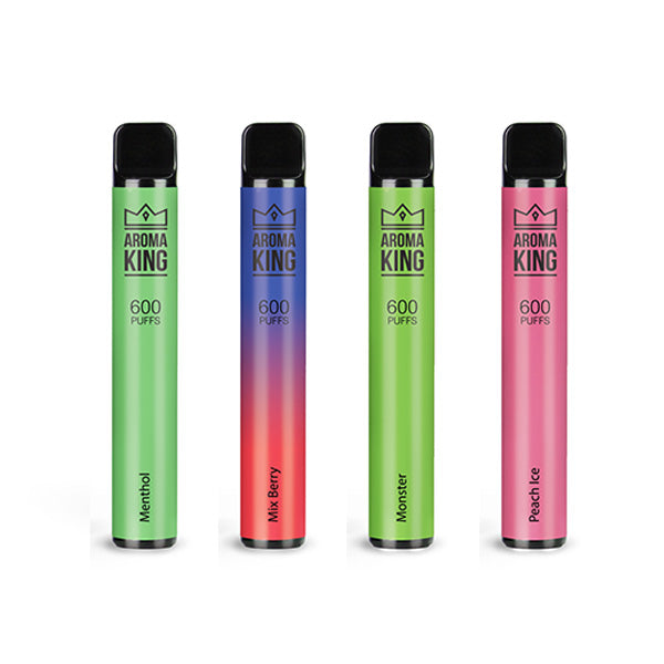 20mg Aroma King Bar 600 Disposable Vape Device 600 Puffs - Lazy Frog Shop