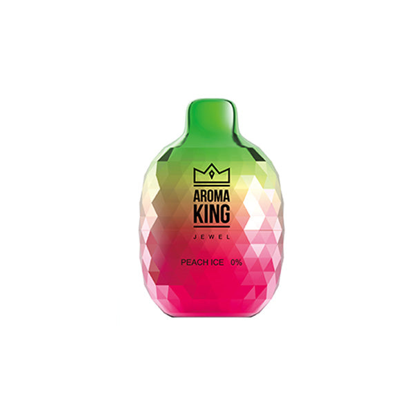 0mg Aroma King Jewel Disposable Vape Device 8000 Puffs - Lazy Frog Shop