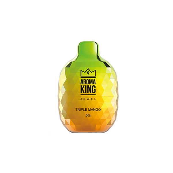 0mg Aroma King Jewel Disposable Vape Device 8000 Puffs - Lazy Frog Shop