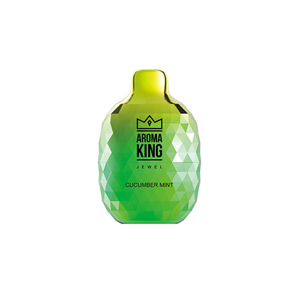 0mg Aroma King Jewel Disposable Vape Device 8000 Puffs - Lazy Frog Shop