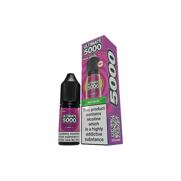 5mg Ultimate 5000 10ml Nic Salt (50VG/50PG)