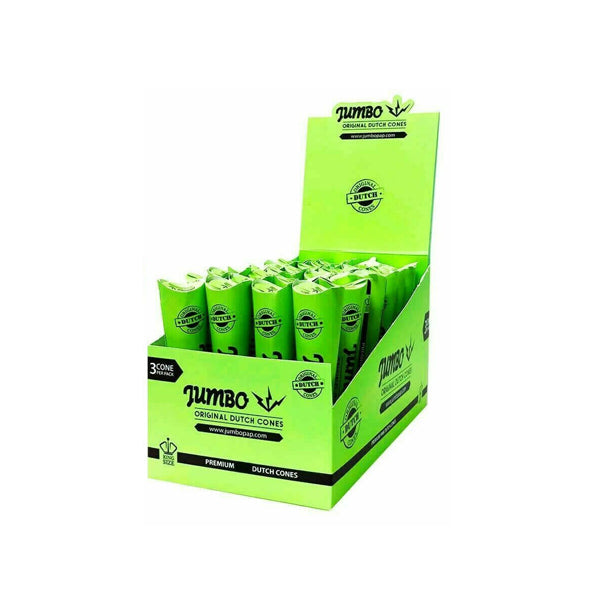 Jumbo King Sized Premium Dutch Cones Pre-Rolled  - Green - Lazy Frog Shop