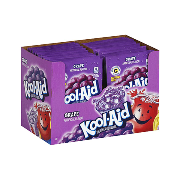 USA Kool-Aid Unsweetened Drink Mix - 48 Packets - Lazy Frog Shop