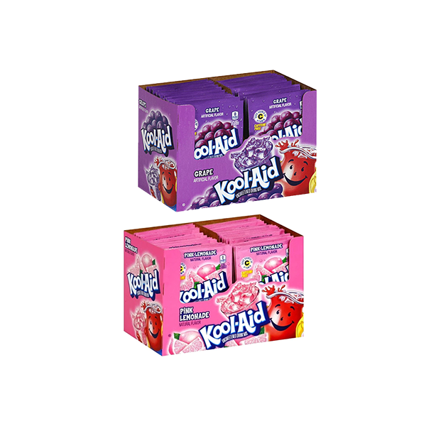 USA Kool-Aid Unsweetened Drink Mix - 48 Packets - Lazy Frog Shop