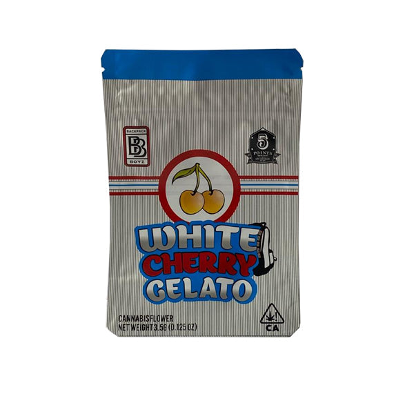 Printed Mylar Zip Bag 3.5g Large - Lazy Frog Shop