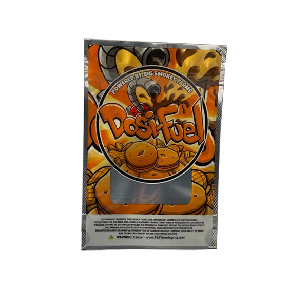 Printed Mylar Zip Bag 3.5g Large - Lazy Frog Shop