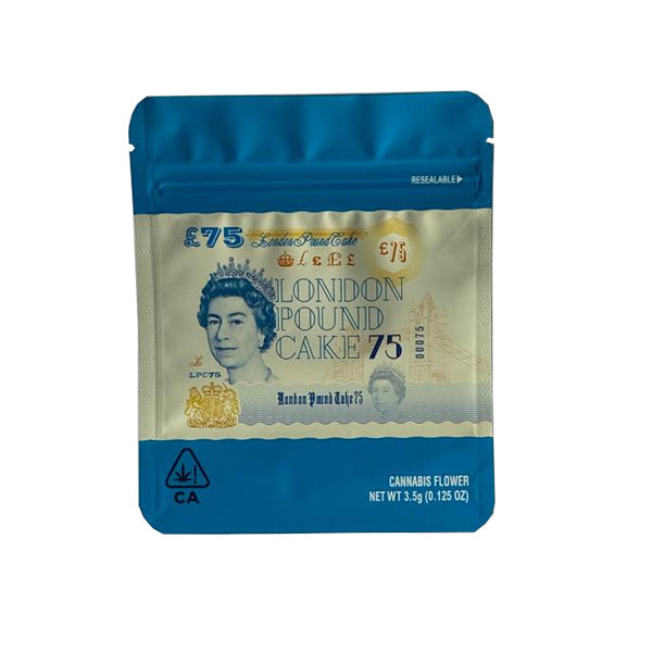 Printed Mylar Zip Bag 3.5g Standard - Lazy Frog Shop