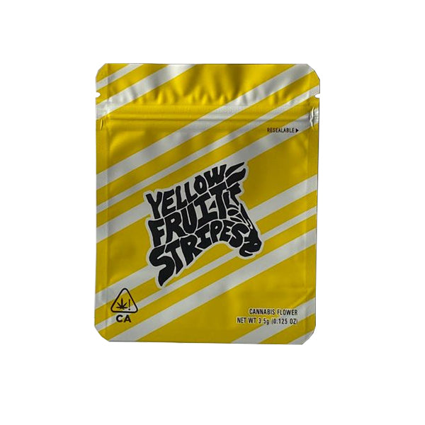 Printed Mylar Zip Bag 3.5g Standard - Lazy Frog Shop