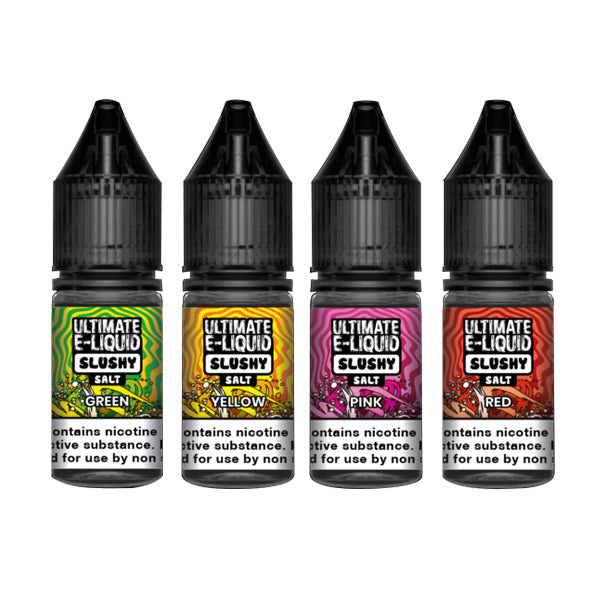 10mg Ultimate E-liquid Slushy Nic Salts 10ml (50VG/50PG) - Lazy Frog Shop