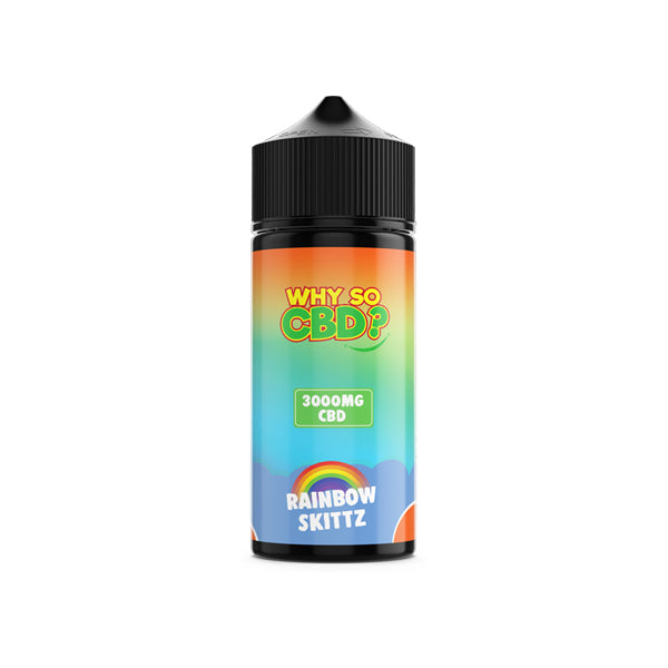 Why So CBD? 3000mg Full Spectrum CBD E-liquid 120ml - Lazy Frog Shop