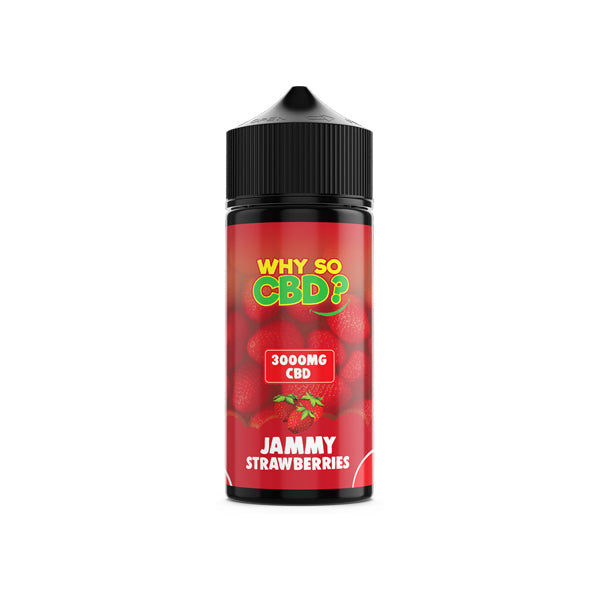 Why So CBD? 3000mg Full Spectrum CBD E-liquid 120ml - Lazy Frog Shop