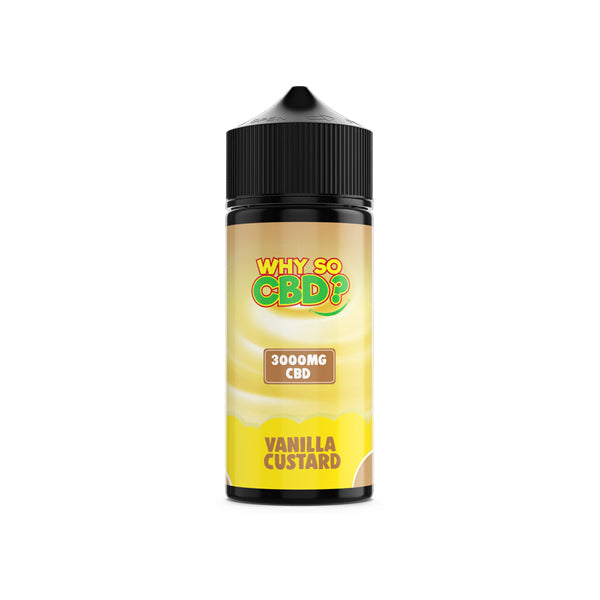 Why So CBD? 3000mg Full Spectrum CBD E-liquid 120ml - Lazy Frog Shop