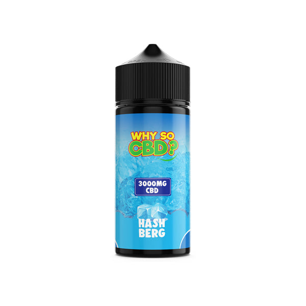 Why So CBD? 3000mg Full Spectrum CBD E-liquid 120ml - Lazy Frog Shop