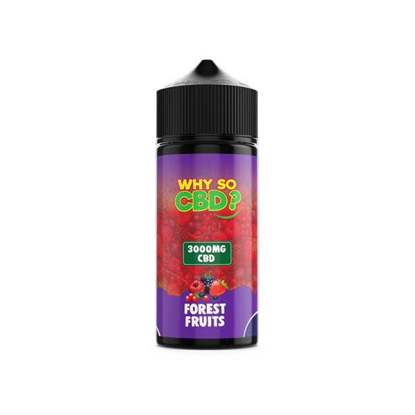 Why So CBD? 3000mg Full Spectrum CBD E-liquid 120ml - Lazy Frog Shop