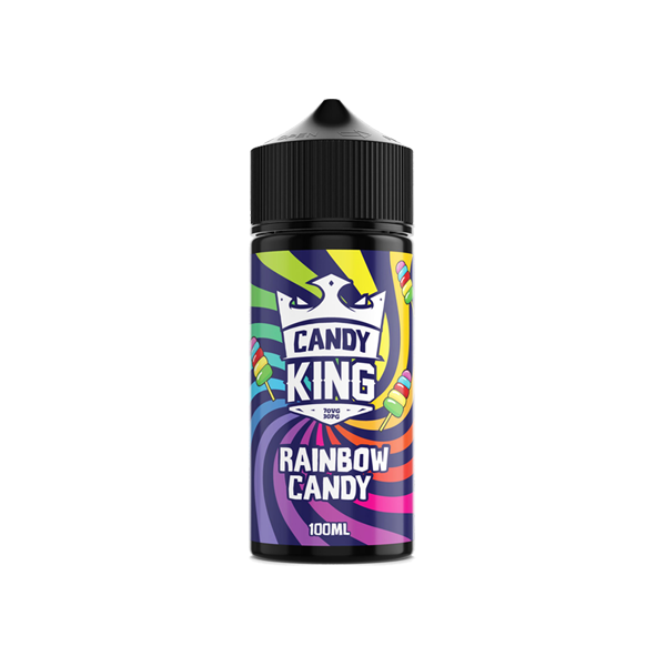 Candy King 100ml Shortfill 0mg (70VG/30PG) - Lazy Frog Shop