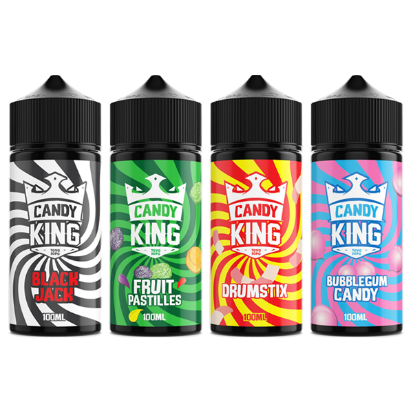 Candy King 100ml Shortfill 0mg (70VG/30PG) - Lazy Frog Shop