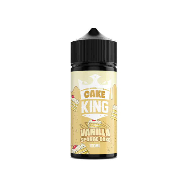 Cake King 100ml Shortfill 0mg (70VG/30PG) - Lazy Frog Shop