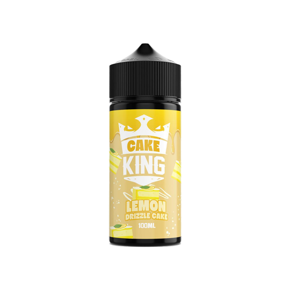 Cake King 100ml Shortfill 0mg (70VG/30PG) - Lazy Frog Shop