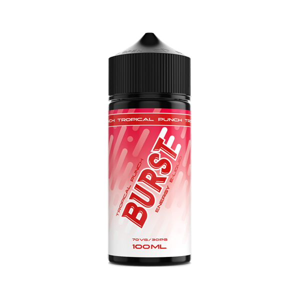 Burst Energy 100ml Shortfill 0mg (70VG/30PG) - Lazy Frog Shop