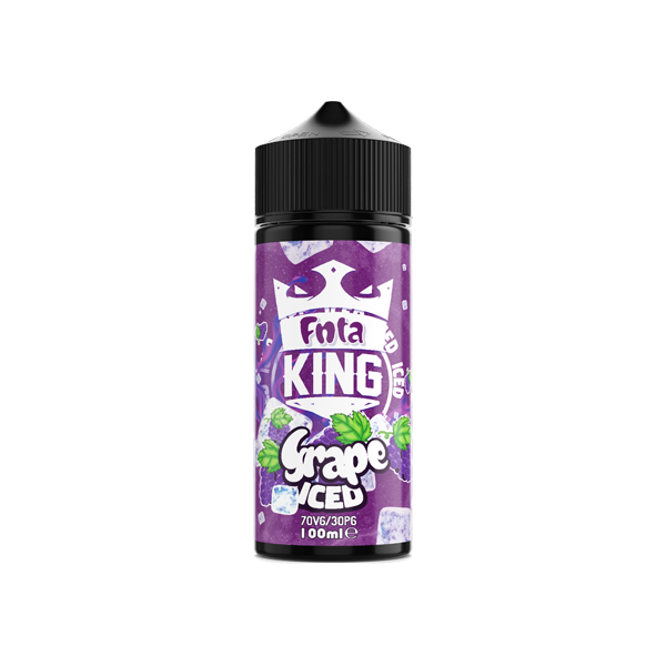 FNTA King Iced 100ml Shortfill 0mg (70VG/30PG) - Lazy Frog Shop