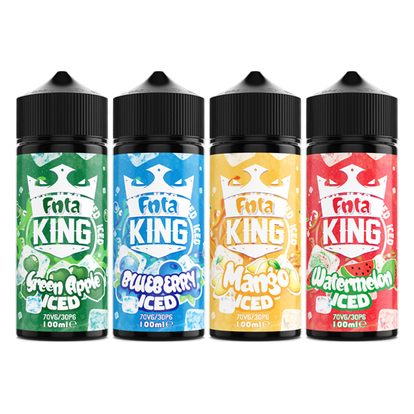 FNTA King Iced 100ml Shortfill 0mg (70VG/30PG) - Lazy Frog Shop