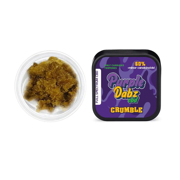 Purple Dank 60% Full Spectrum Crumble - 0.5g (BUY 1 GET 1 FREE)