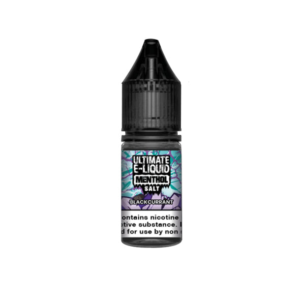 10mg Ultimate E-liquid Menthol Nic Salts 10ml (50VG/50PG) - Lazy Frog Shop