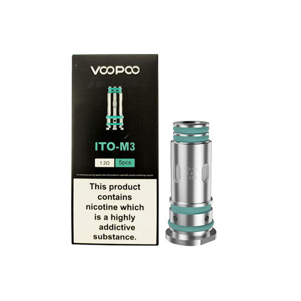 Voopoo ITO M Series Replacement Coils - 1.0Ω/1.2Ω/0.5Ω - Lazy Frog Shop