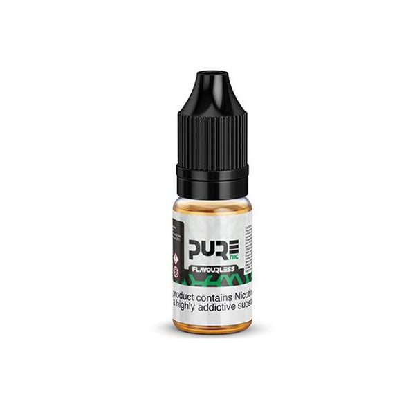 18mg Pure Nic Flavourless Nicotine Shot 10ml (70VG) - Lazy Frog Shop