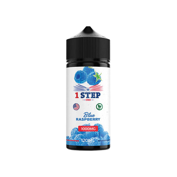 1 Step CBD 1000mg CBD E-liquid 120ml (BUY 1 GET 1 FREE) - Lazy Frog Shop