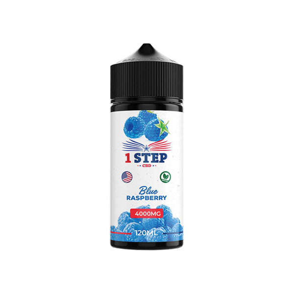 1 Step CBD 4000mg CBD E-liquid 120ml (BUY 1 GET 1 FREE) - Lazy Frog Shop