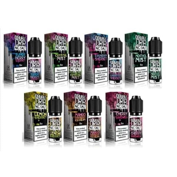 20MG Double Drip 10ML Flavoured Nic Salts E Liquid - Lazy Frog Shop