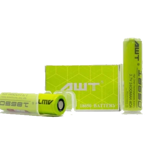 AWT 18650 3.7V 2400mAh 40A Battery - Lazy Frog Shop