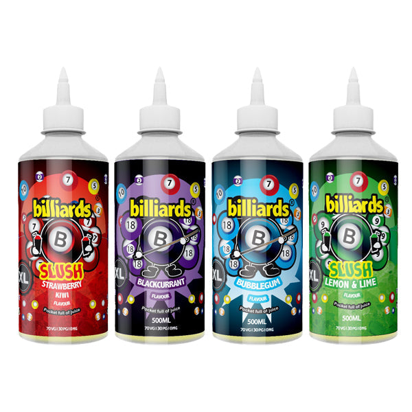 Billiards XL 500ml Shortfill (70VG/30PG) - Lazy Frog Shop