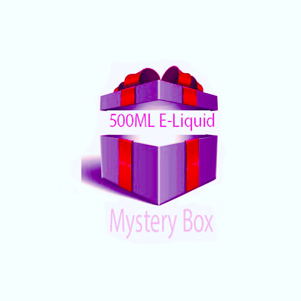 500ml E-liquid MYSTERY BOX + Nic Shots - Lazy Frog Shop