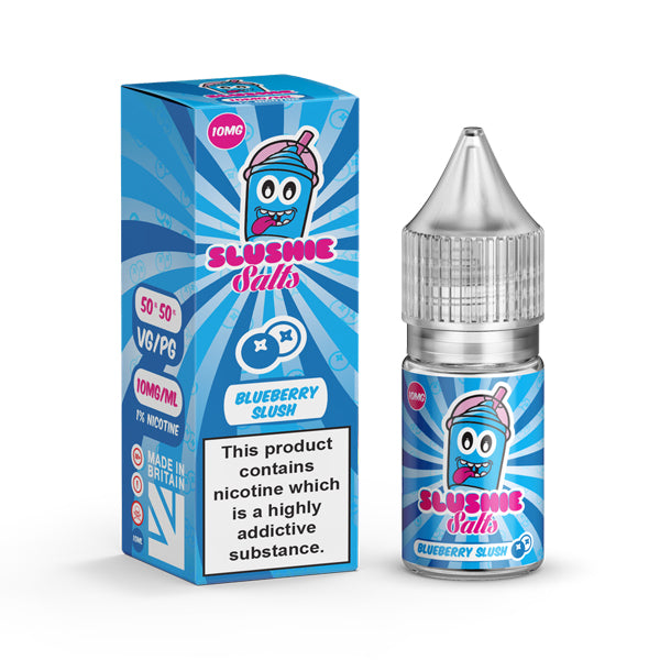 10mg Slushie by Liqua Vape 10ml Flavoured Nic Salts - Lazy Frog Shop